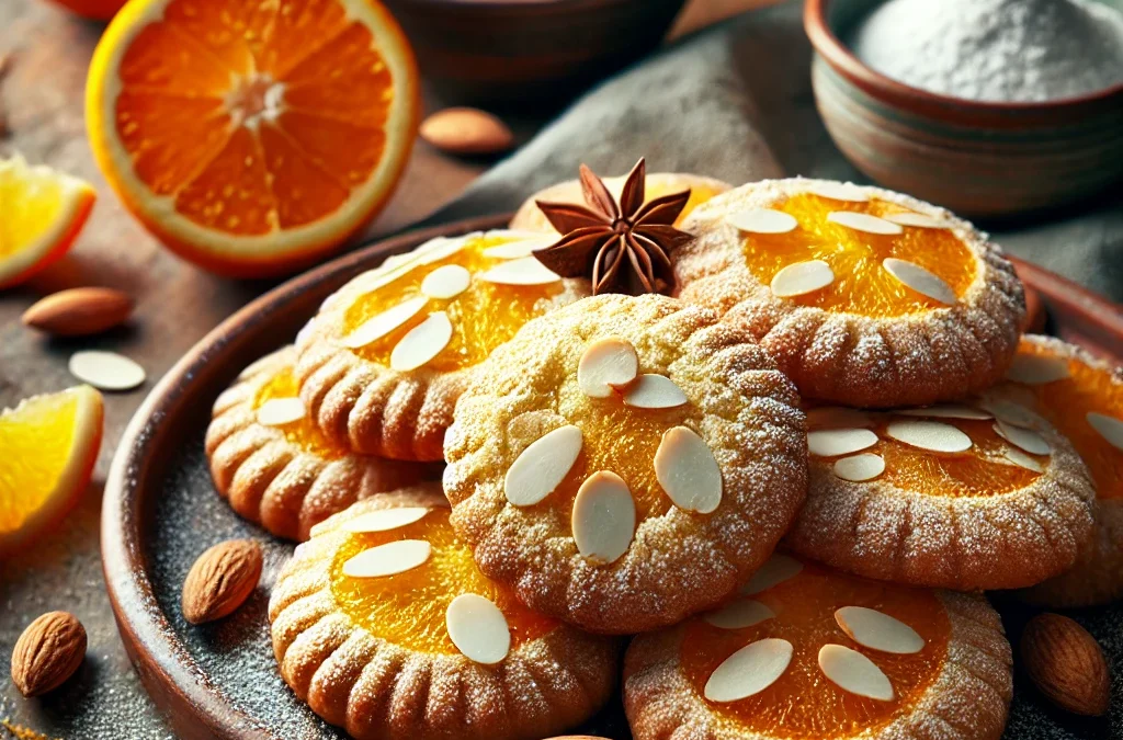 Galletas de Naranja y Almendra