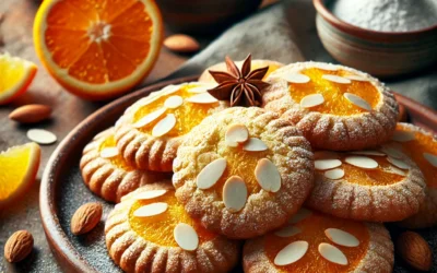 Galletas de Naranja y Almendra