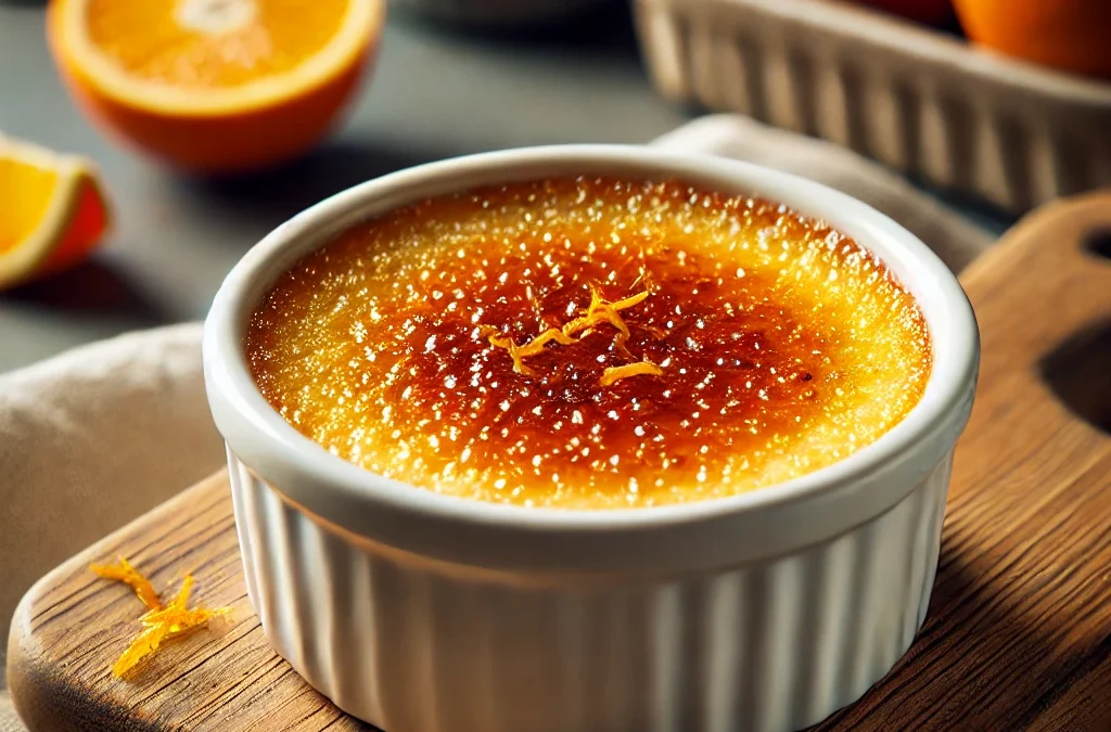 Crème Brûlée de Naranja