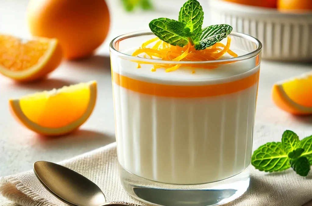 Panna Cotta de Naranja