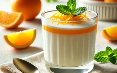 Panna Cotta de Naranja