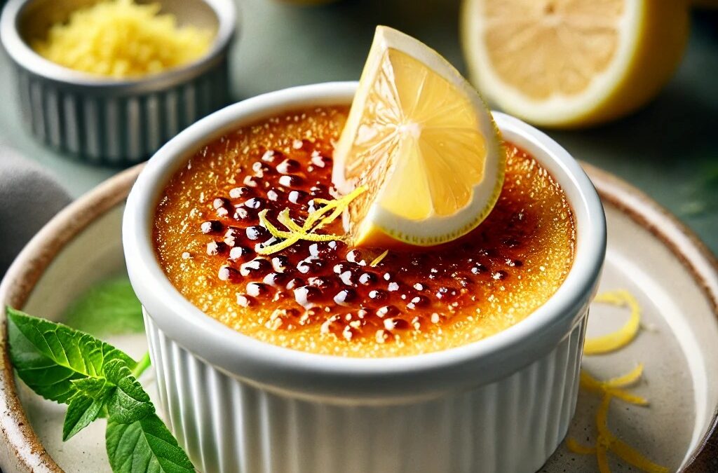 Crème Brûlée de Limón